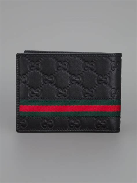 gucci black fold wallet monogram|Gucci authentic wallet.